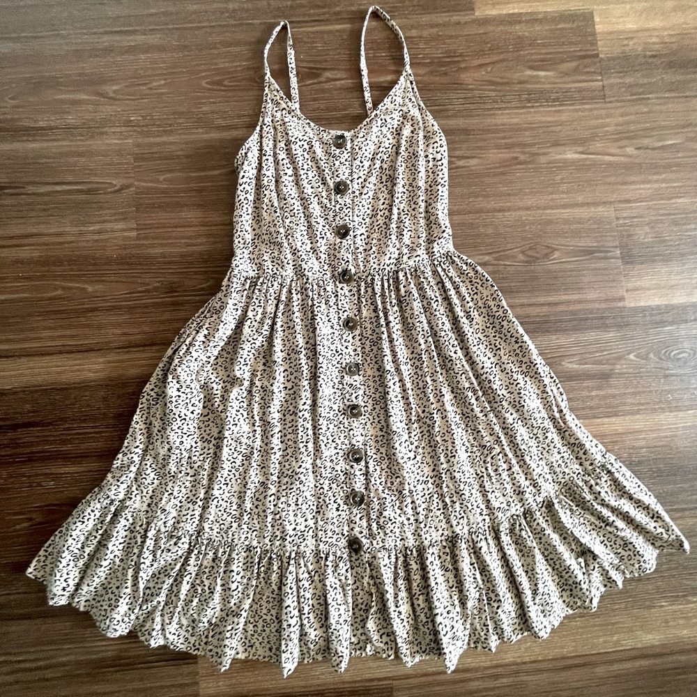 Size small cheetah print dress. EXCELLENT condition!